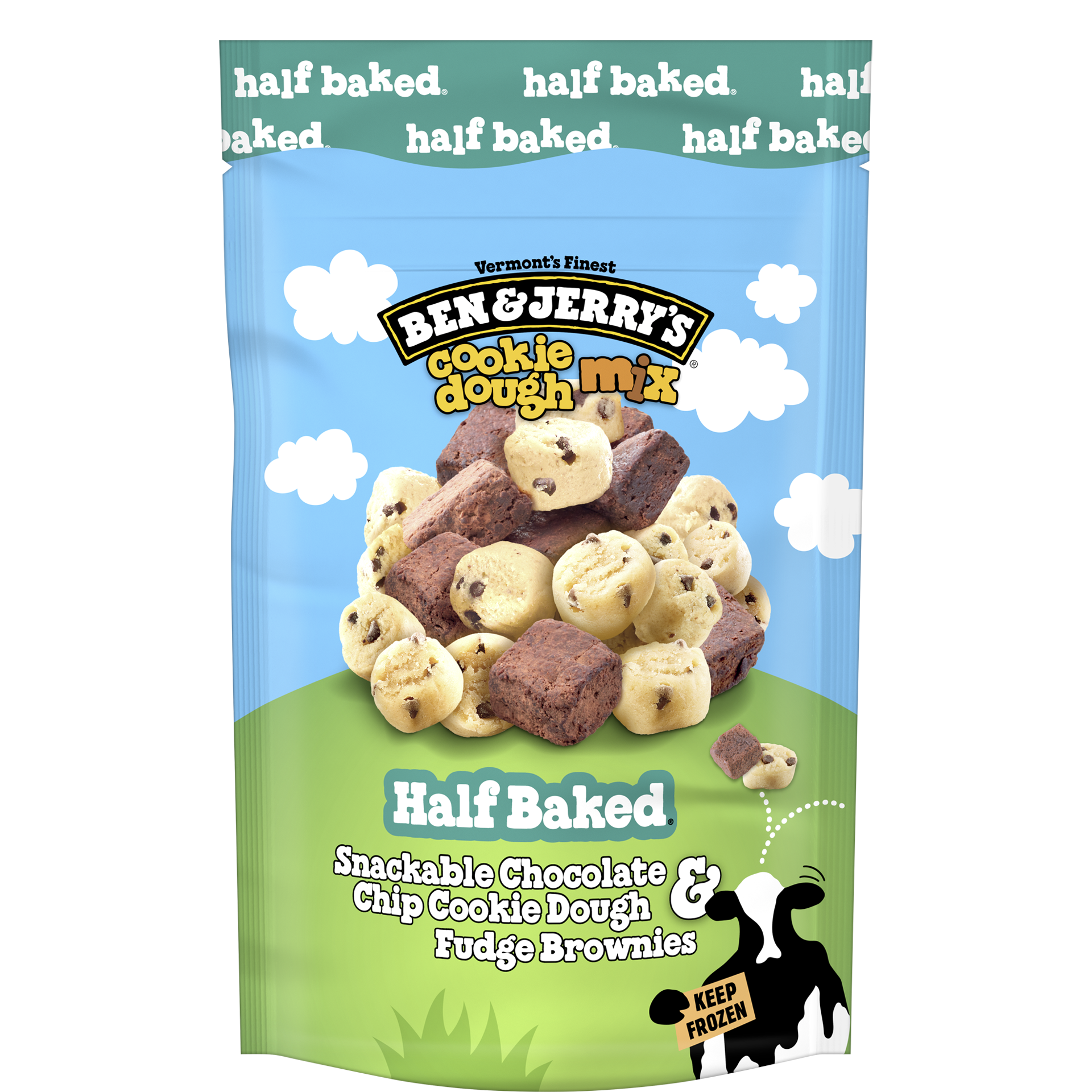 Half Baked Dough Cookie Dough Chunks Bag