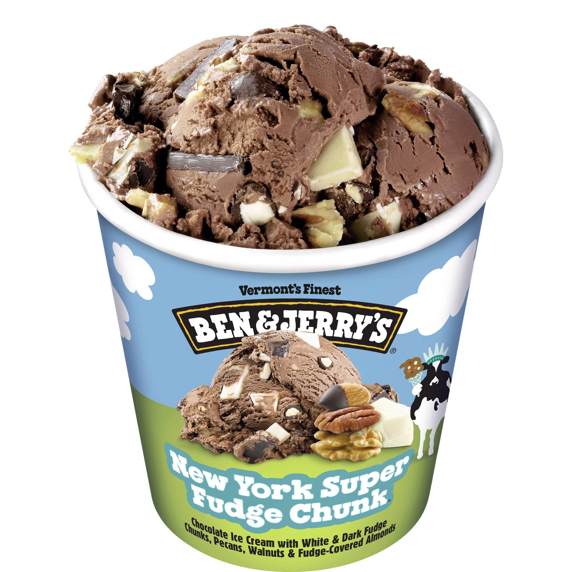 New York Super Fudge Chunk Original Ice Cream Pint